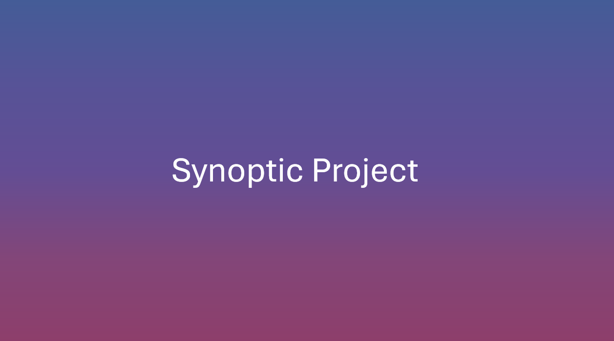 Synoptic Project Examples Music Creative Portfolio | Software Developer